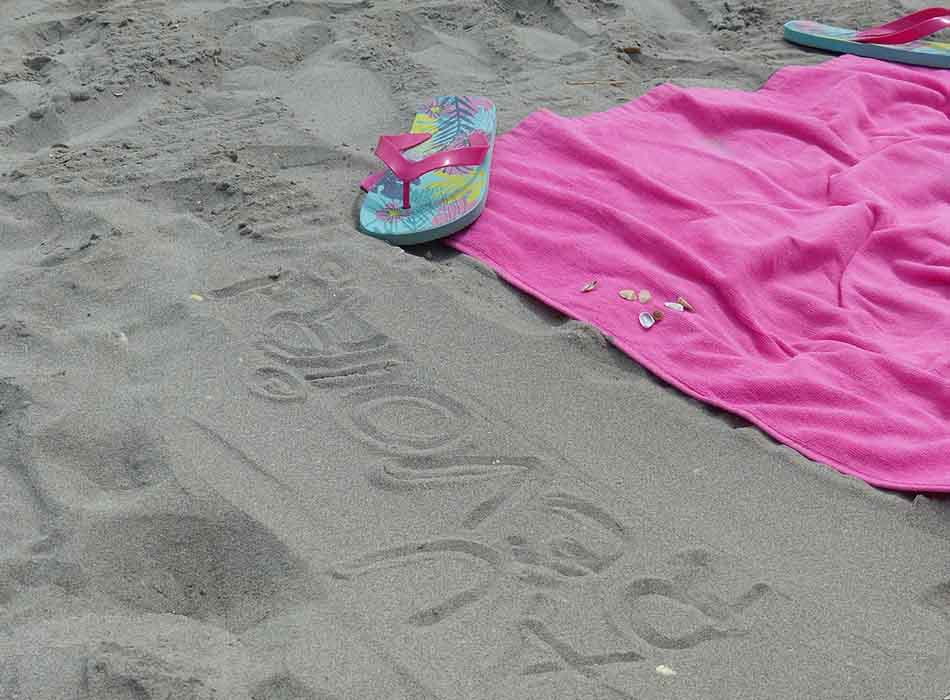 beach towels sand free